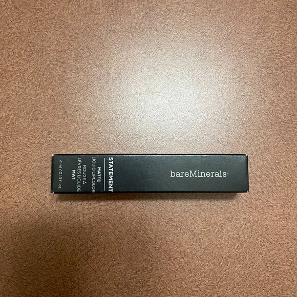 bareMinerals STATEMENT Matte Liquid Lipcolor NAUGHTY NWT - Picture 3 of 3